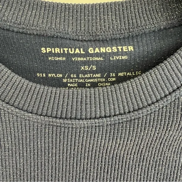 NWT Spiritual Gangster Shimmer Seamless Two Piece Set - Picture 11 of 16